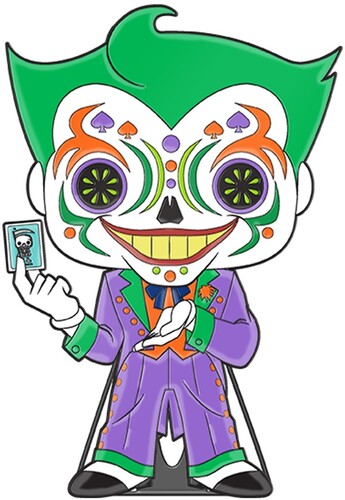 Funko Pop! Pins: - Dc Comics Day Of The Dead - Joker (Pin)