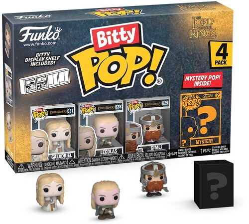 FUNKO BITTY POP LORD OF THE RINGS GALADRIEL 4 PACK