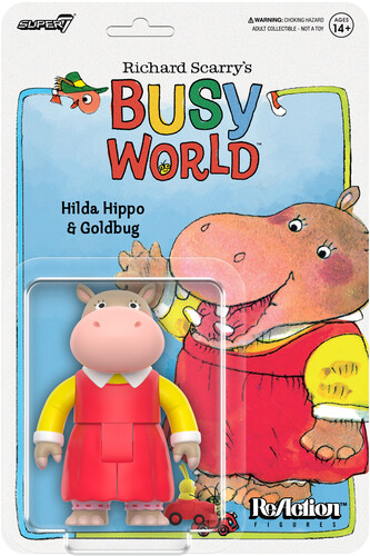 RICHARD SCARRY REACTION WAVE 1 - HILDA HIPPO