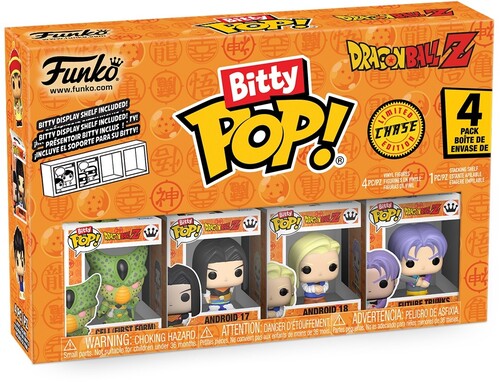 BITTY POP DRAGON BALL Z CELL FIRST FORM 4 PACK