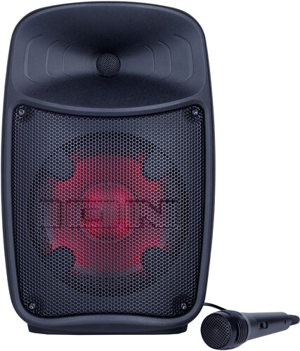 Ion IPA156 Pro Glow Express Portable Bluetooth Speaker 150 Watts With Lights & Microphone Black