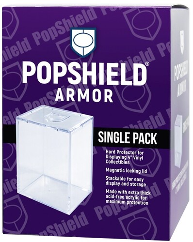 PopShield Armor - Funko POP! Hard Protectors 4 Inch - Single - Acryli) (Clear)