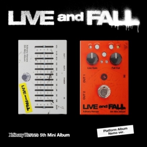 Live And Fall - Platform Album - Nemo Card Version - incl. 6 Photocards, 6 Message Photocards + Acrylic Sticker