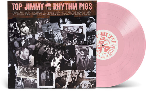 Top Jimmy & the Rhythm Pigs - Pigus Drunkus Maximus vinyl record cover