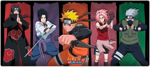 Naruto Shippuden - XXL Mousepad - Group