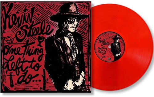 Kevin Steele - One Thing Left To Do - Red vinyl record cover