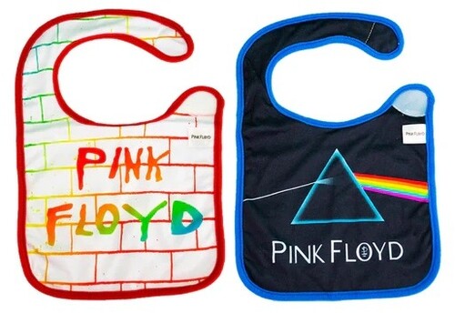 DAPHYLS PINK FLOYD SOFT BIBS 2 PACK DAPPFB2PK