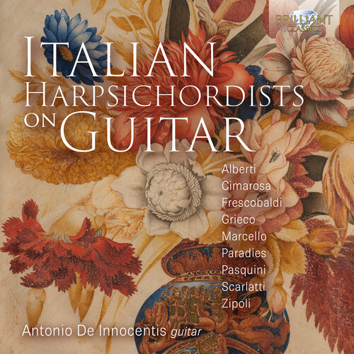 Antonio De Innocentis - Italian Harpsichordists On Guitar vinyl record cover