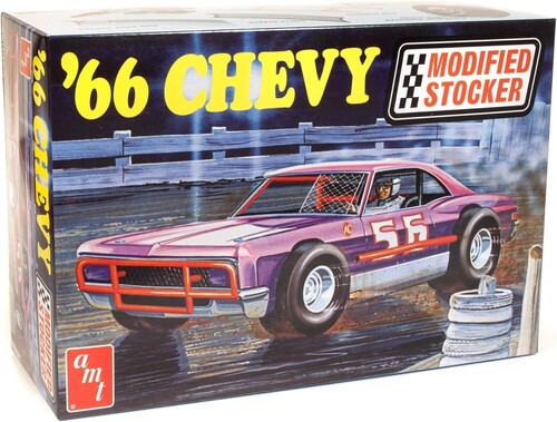 AMT 1966 Chevy Impala Modified Stocker 1/25 Scale Model Kit