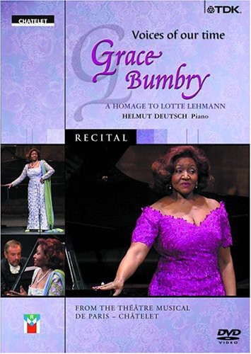 GRACE BUMBRY - Voices Of Our Time: An Homage To Lotte Lehmann
