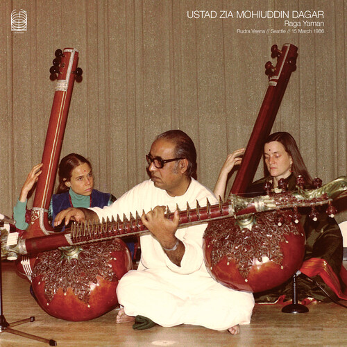 Ustad Dagar Zia Mohiuddin - Raga Yaman vinyl record cover