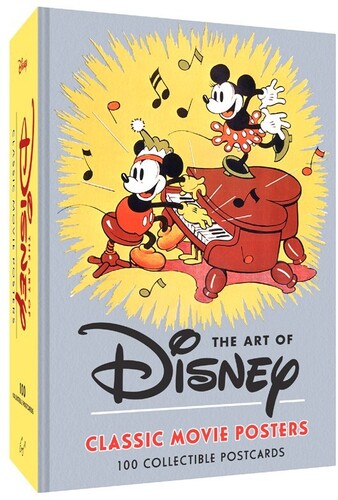 Disney - The Art of Disney: Classic Movie Posters 100 Postcards