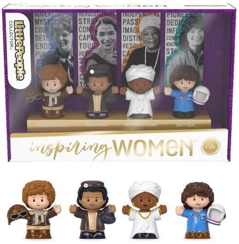 LITTLE PEOPLE COLLECTOR FEMALE PIONEERS 4 PACK|alliance entertainment