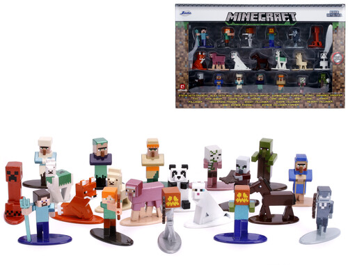 NANO METALFIGS MINECRAFT 20 PK WAVE 3