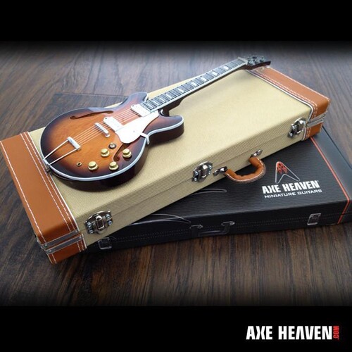 AXE HVN CASEVIN1 MINI GUITAR VINTAGE TWEED GUITAR