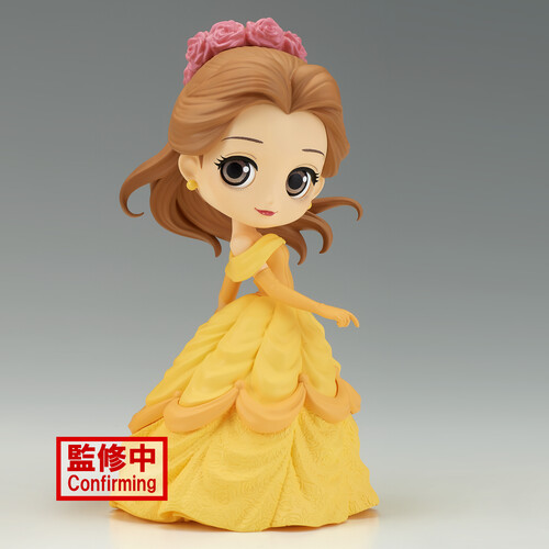 Q POSKET DISNEY CHARACTERS FLOWER STYLE -BELLE VER