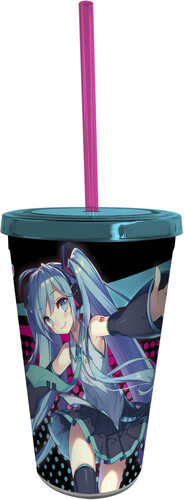 HATSUNE MIKU - MIKU TUMBLER WITH STRAW|alliance entertainment