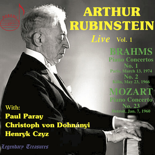 Brahms / Chopin / Mozart - Arthur Rubinstein Live, Vol. 1