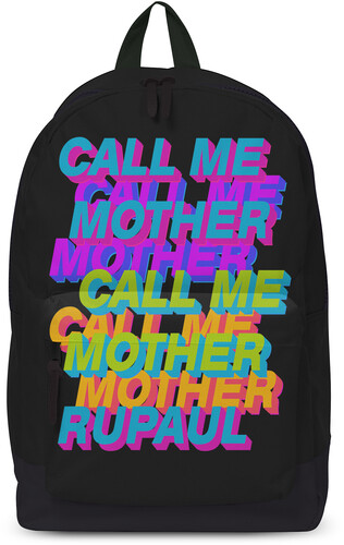 Rocksax - Ru Paul - Call Me Mother - Classic Backpack with Laptop Pocket (Black)