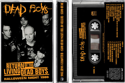 Dead Boys - Return Of The Living Dead Boys 1986 vinyl record cover