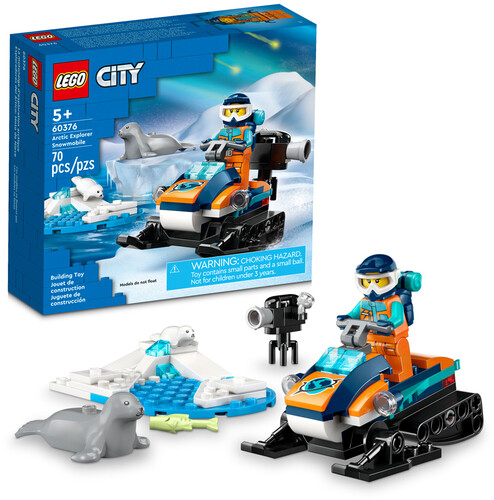 LEGO CITY EXPLORATION ARCTIC EXPLORER SNOWMOBILE