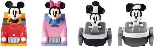 CLASSIC MICKEY PBC-003SP PULL BACK CAR 4PC SET