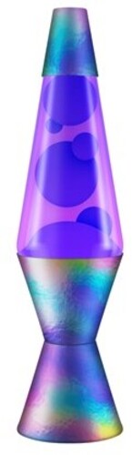 LAVA LAMP 14.5 CHAMELEON CLRSHFT PRP/ PNK/ DECAL BS