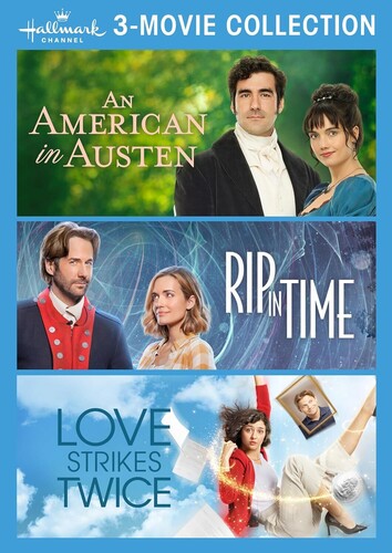 Hallmark Channel 3-Movie Collection: (An American in Austen /  Rip in Time) /  Love Strikes Twice)