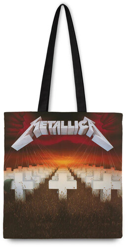 ROCKSAX METALLICA MASTER OF PUPPETS TOTE BAG BLK
