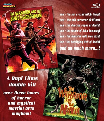 The Warrior and the Blind Swordsman /  The Warrior and the Ninja  Double Bill