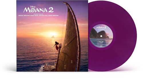 Moana 2 (Original Soundtrack) - Vibrant Violet Colored Vinyl [Import]