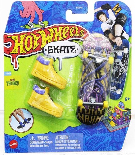 HOT WHEELS SKATE TONY HAWK A LIL BATTY FINGER