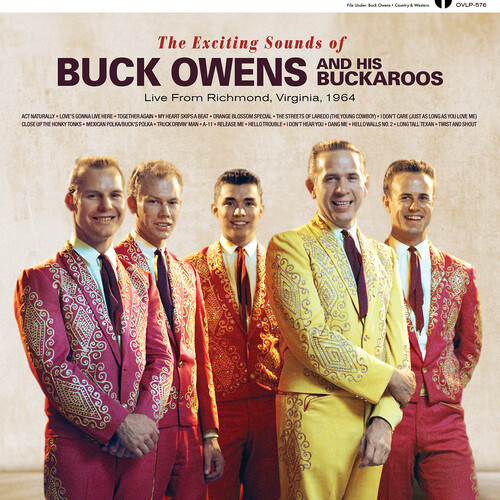 The Exciting Sounds of Buck Owens And His Buckaroos Live From Richmond Virginia, 1964 (Strawberry Jam Colored Vinyl)