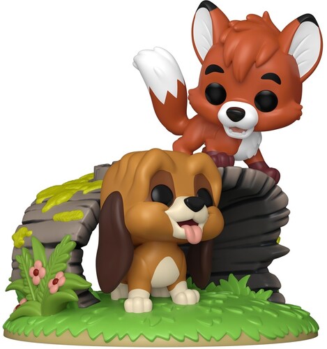 POP MOMENT THE FOX AND THE HOUND TOD & COPPER