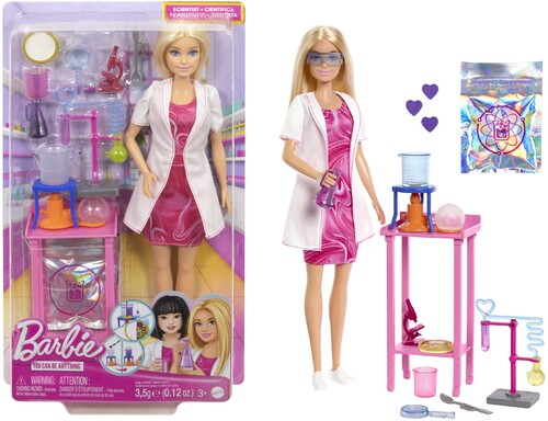 Mattel - Barbie Scientist Doll and Accessories, Blonde