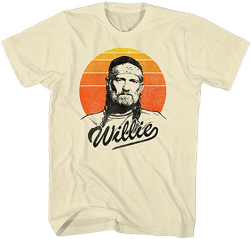 WILLIE NELSON SUNSET GRADIENT TSHIRT SM ZRWN106003