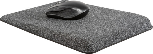 Allsop 32691 Premium Plush Angled Mouse Pad - Gray
