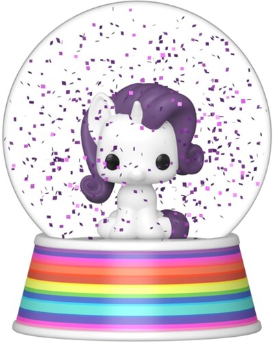 POP MINI GLITTER GLOBE MY LITTLE PONY RARITY MLP