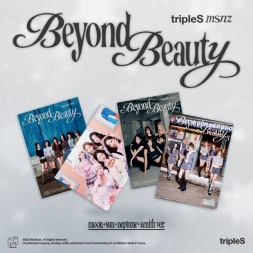 MSNZ (Beyond Beauty) - Random Cover - incl. Sticker, Folded Poster, Visual Car, Unit Polaroid, ID Photo + Double Class Objekt