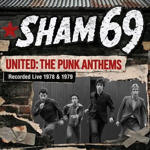Sham 69 - United: The Punk Anthems Recorded Live 1978 & 1979 vinyl record cover
