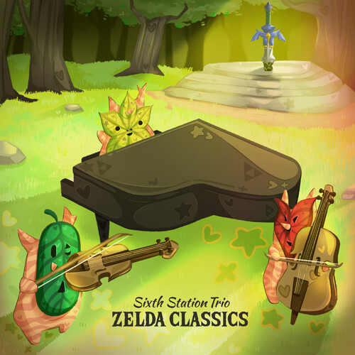 Sixth Station Trio (Colv) (Grn) - Zelda Classics - O.S.T. vinyl record cover