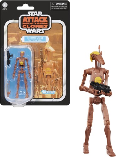 SW AOTC VINTAGE B1 BATTLE DROID COMMANDER