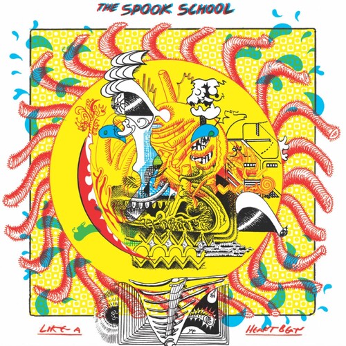 Spook School - Like A Heartbeat - Blue & Yellow Splatter Vinyl