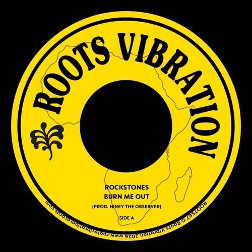 Rockstones - Burn Me Out (Ep) vinyl record cover