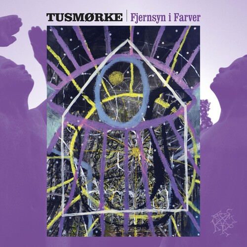 Tusmorke - Fjernsyn I Farver vinyl record cover