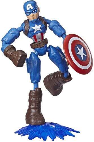 Avengers - Avengers Bendy Figure Captain America (Afig)