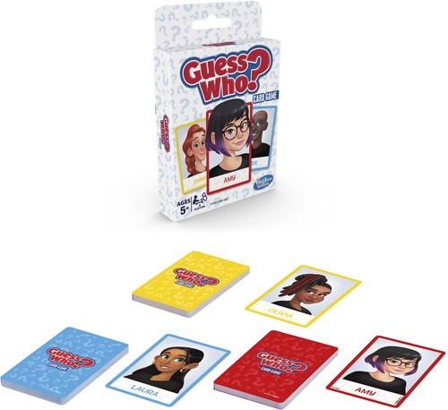 GUESS WHO CLASSIC CARD GAME