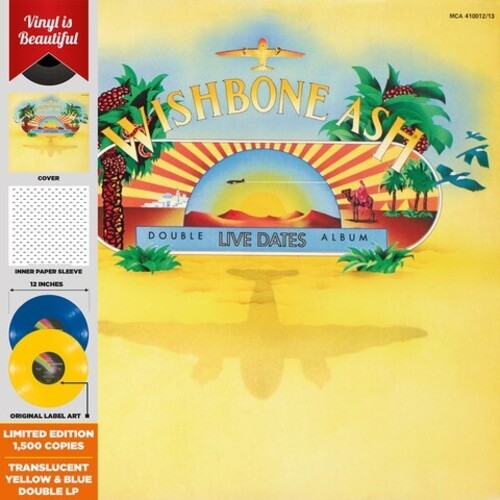Wishbone Ash - Live Dates (Blue) (Gate) [Limited Edition] (Ylw)