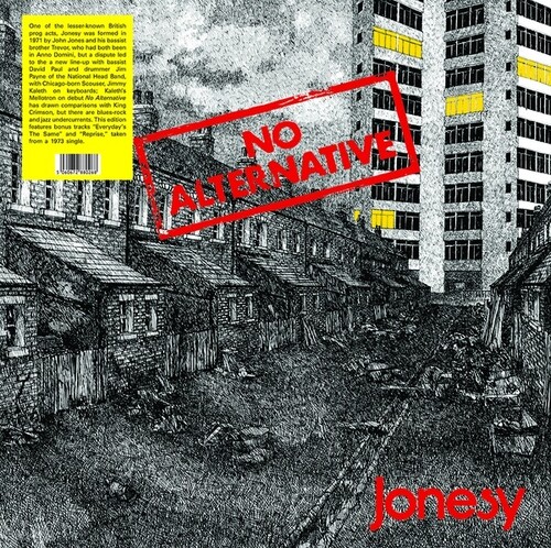 Jonesy - No Alternative vinyl record cover