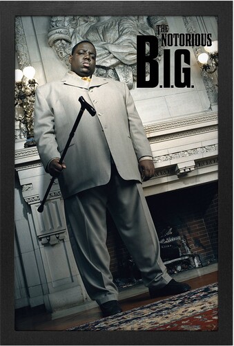 Notorious Big - Cane Framed Print with Gel-Coat - Notorious BIG - Cane 11X17 Framed Print With Gel-Coat